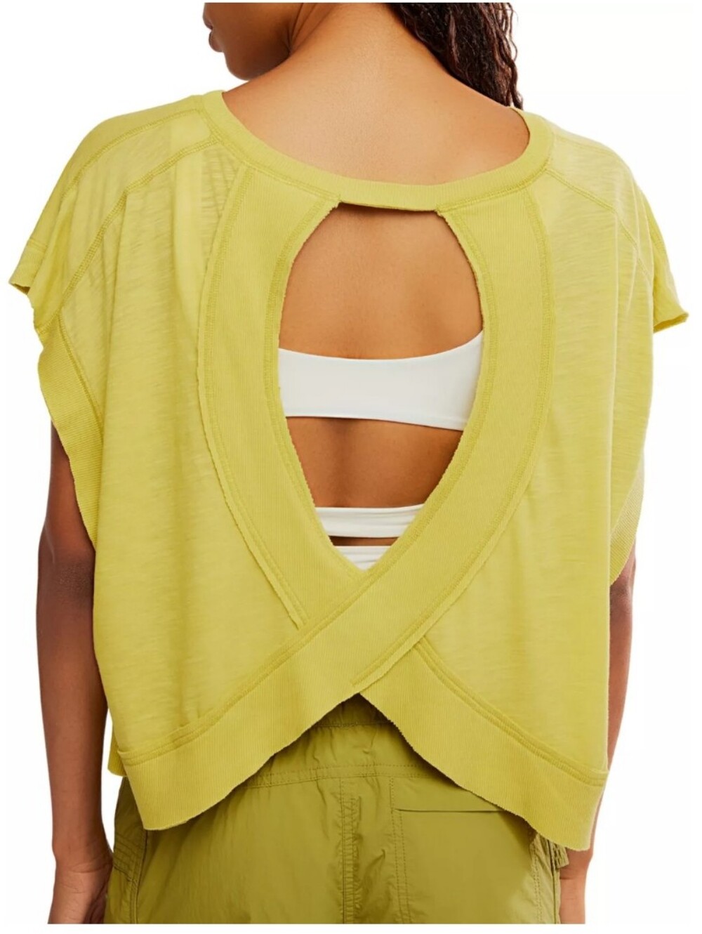 FP Movement My Time Layer Top In Honeydew, NWT - Picture 3 of 8